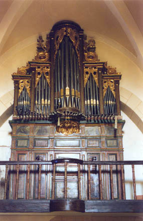 Organo. Iglesia de San Pedro