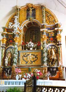 Altarpiece of the hermitage of Our Lady of the Castle